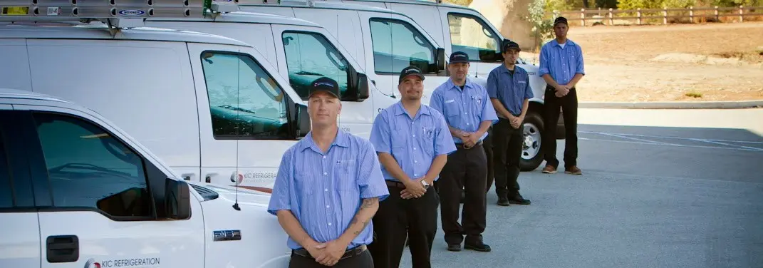 KIC Refrigeration crew ready for Mini Split Repair jobs across Fort Walton Beach